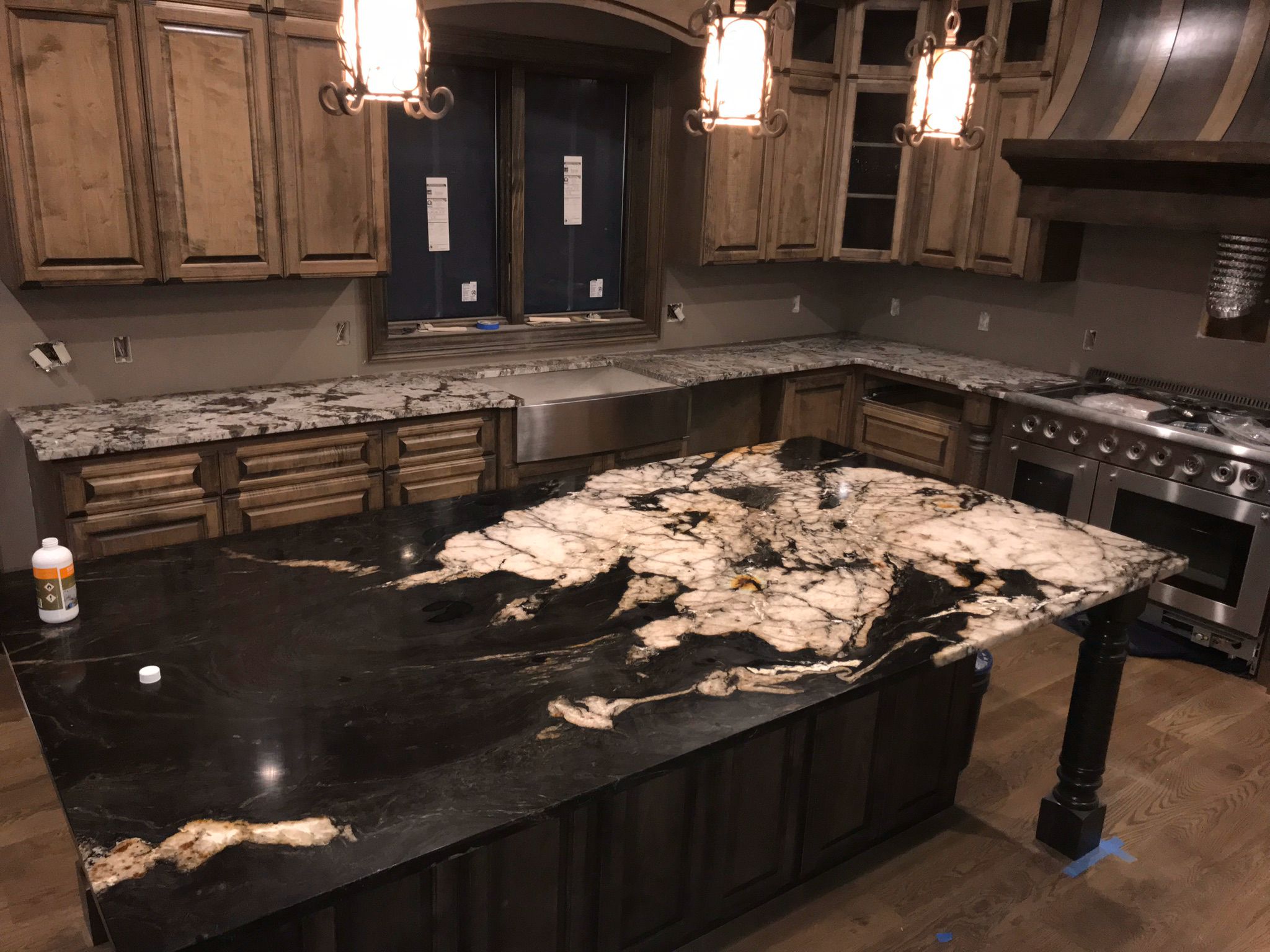 granite kitchen installation